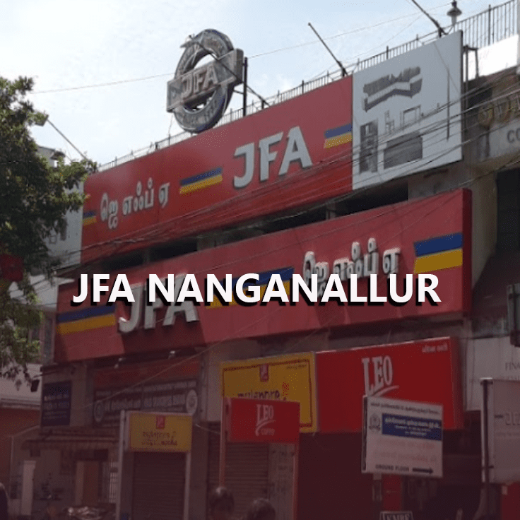 JFA Best Place to Buy Home & Office Furniture Showroom in Chennai
